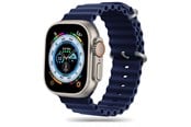 Smartwatch - Tilbehør - Tech-Protect IconBand Pro Strap for Apple Watch 4 / 5 / 6 / 7 / 8 / 9 / SE / Ultra 1 / 2 (42 / 44 / 45 / 49 mm) - Navy Blue - 5906302310272