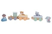 Trælegetøj - Jouéco The Wildies Family Trainset with animals - 263-80088