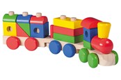 Trælegetøj - Jouéco Stacking train - 263-80007