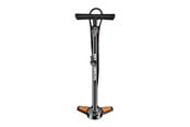 Cykeltilbehør - Rockbros GP6532B Floor Pump with Pressure Gauge - Black and Orange - Rockbros-GP6532B