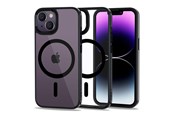 Mobil - Covers & Cases - Tech-Protect MagMat MagSafe Case for iPhone 14 - Clear Black - 9589046925467