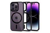 Mobil - Covers & Cases - Tech-Protect MagMat MagSafe Case for iPhone 14 Pro Max - Clear Black - 9589046925504