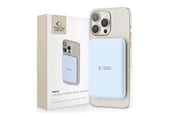 Powerbank - Tech-Protect LifeMag PB10 Power Bank with MagSafe 5000mAh 15W USB-C Port - Blue + USB-C Cable Powerbank - Blå - 5000 mAh - 9589046926693