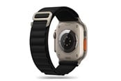 Smartwatch - Tilbehør - Tech-Protect Nylon Pro Strap for Apple Watch 4 / 5 / 6 / 7 / 8 / 9 / SE / Ultra 1 / 2 (42 / 44 / 45 / 49 mm) - Black - 9490713928370