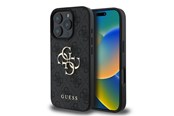 Mobil - Covers & Cases - GUESS 4G Big Logo Case for iPhone 16 Pro - Black - 3666339327545