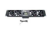 Rack skabe - Middle Atlantic Ultra Quiet Fan Panel IUQFP-4D - rack fan kit - 2U - IUQFP-4D