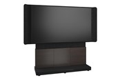 Vægbeslag, AV-Beslag & AV-Møbler - Middle Atlantic Forum stand - for LCD display / video conferencing system - 66" 3 bay dark finish - asian night black charcoal grey - TAA Compliant - Maks 68 kg - Maks størrelse 80"-85" - FM-DS-6675FS-EA3B
