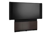 Vægbeslag, AV-Beslag & AV-Møbler - Middle Atlantic Forum stand - for LCD display / video conferencing system - 66" 3 bay dark finish - asian night charcoal grey black - TAA Compliant - Maks 68 kg - Maks størrelse 70" / 75" - FM-DS-6675FW-DA3B