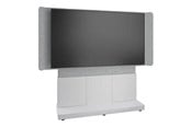 Vægbeslag, AV-Beslag & AV-Møbler - Middle Atlantic Forum stand - for LCD display / video conferencing system - 66" 3 bay light finish - designer white silver grey white - TAA Compliant - Maks 68 kg - Maks størrelse 100" - FM-DS-6675FS-FD8W
