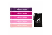 Sport & Fitness - Wozinsky WGO-5A TPE resistance bands - 5 pcs. - 5907769384592