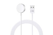 Mobil - Adaptere & Opladere - Tech-Protect UltraBoost Inductive Magnetic Charger with USB-A Connector for Apple Watch 1.2m - White - 9490713932773