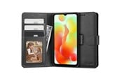 Mobil - Covers & Cases - Tech-Protect Wallet Case for Xiaomi Redmi 12C - Black - 9490713933756