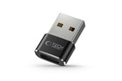 USB hub - Tech-Protect UltraBoost USB-A (Male) / USB-C (Female) Adapter - Black USB hub - USB 2.0 - Sort - 9490713932247