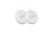 Mobil - Andet Tilbehør - SBS Track My Circle locator compatible with Apple Find My set of 2 - white - TEFINDTAGAP2SET