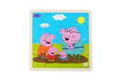 Puslespil - Peppa Pig Puzzle 16 Pcs Muddy - 9005