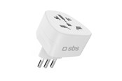 Kabler - diverse - SBS IT Travel Adapter - Universal - White - TEADAPTITWORLD