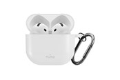 Mobil - Adaptere & Opladere - Puro Icon Case for AirPods 4 - White - PUAPC4ICONWHI