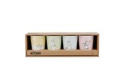 Babylegetøj - MOOMIN 100% Melamine Tableware 4 Tumbler Set - 7352