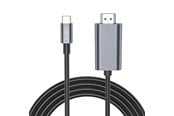 Skærmkabel - Tech-Protect UltraBoost USB-C / HDMI 4K 60Hz 2m Cable - Black - 9490713934753