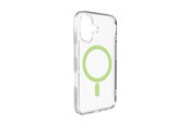 Mobil - Covers & Cases - Puro Lite Mag TPU+PC Case Compatible with MagSafe for iPhone 17 - Transparent with Green Ring - PUIPC1763LITEMGRN