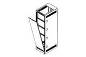 Rack skabe - Middle Atlantic WR Series WR-RAP-44 - rack panel - 44U - WR-RAP-44