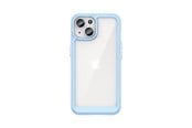 Mobil - Covers & Cases - Hurtel iPhone 15 Plus Outer Space Reinforced Case with Flexible Frame - Blue - 9145576279625