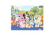 Puslespil - Bluey - Framed Cardboard Puzzle - Friends - 9302