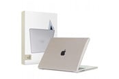 Tasker - Tech-Protect SmartShell Case for MacBook Air 15" M2 / M3 / 2023-2024 - Transparent - 9490713935729