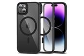 Mobil - Covers & Cases - Tech-Protect MagMat MagSafe Case for iPhone 15 - Clear Black - 9490713936467