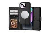 Mobil - Covers & Cases - Tech-Protect Wallet MagSafe Case for iPhone 15 - Black - 9319456603910