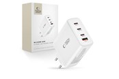 Mobil - Adaptere & Opladere - Tech-Protect NC100W-GAN GaN 3x USB-C PD 100W / USB-A QC 3.0 Charger - White - 9490713934814