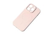 Mobil - Covers & Cases - Hurtel MagSafe Compatible Silicone Case for iPhone 15 Pro Silicone Case - Cream - 9145576279922