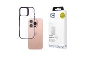 Mobil - Covers & Cases - 3mk Satin Armor Case+ Purple for Apple iPhone 16 Pro - Transparent - 5903108592833