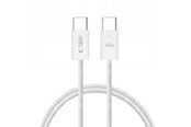 USB kabel - Tech-Protect UltraBoost Classic USB-C / USB-C PD 60W 3A 1m Cable - White - 9319456607116
