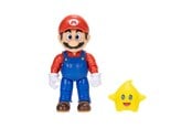Figur - Jakks The Super Mario Galaxy Movie - Mario with Luma Star Action Figure 12 cm - 0192995432505