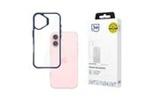 Mobil - Covers & Cases - 3mk Satin Armor Case+ Blue for Apple iPhone 16 - transparent - 5903108592659