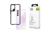Mobil - Covers & Cases - 3mk Satin Armor Case+ for Samsung Galaxy A35 5G - transparent with black frame - 5903108592987
