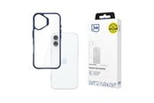 Mobil - Covers & Cases - 3mk Satin Armor Case+ Blue for Apple iPhone 16 Plus - transparent - 5903108597807