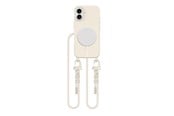 Mobil - Covers & Cases - Tech-Protect MagNecklace MagSafe Case with Lanyard for iPhone 16 - Beige - 5906302311910