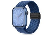 Smartwatch - Tilbehør - Tech-Protect Nylonmag Strap for Apple Watch 4 / 5 / 6 / 7 / 8 / 9 / SE / Ultra 1 / 2 (42 / 44 / 45 / 49 mm) - Blue - 5906302312771
