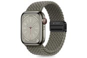 Smartwatch - Tilbehør - Tech-Protect  Nylonmag Strap for Apple Watch 4 / 5 / 6 / 7 / 8 / 9 / SE / Ultra 1 / 2 (42 / 44 / 45 / 49 MM) - Green - 5906302312788