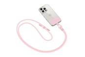 Mobil - Andet Tilbehør - Tech-Protect C5S Rope Crossbody Strap - Pink - 5906302312900