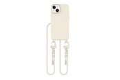 Mobil - Andet Tilbehør - Tech-Protect MagNecklace MagSafe Case for iPhone 15 - Beige - 5906302313105
