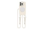 Mobil - Covers & Cases - Tech-Protect MagNecklace MagSafe Case for iPhone 15 Pro - Beige - 5906302313136