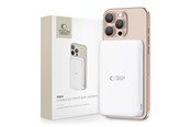 Powerbank - Tech-Protect Powerbank PB24 LifeMag QI2 MagSafe 10000 mAh - White Powerbank - Hvid - 10000 mAh - 5906302313266