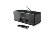 DAB, netværks- og clockradio - Majority Rostock DAB+/FM Internet Radio With Bluet - DAB+/FM - Stereo - Sort - 1000003039