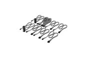 Strømkabel (intern) - Corsair Elite Premium Individually Sleeved Type-5 PSU Cables Pro Kit - Sort / Hvid - CP-8920447