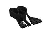 Strømkabel (intern) - Corsair Elite Premium Individually Sleeved ATX 24-pin Cable Type 5 - Sort - CP-8920448