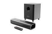 Hjemmebio - Majority Naga 40 Plus Bluetooth Soundbar + Wireless Sub - Black - 1000003063