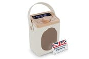 DAB, netværks- og clockradio - Majority Little Shelford Portable Bluetooth DAB Radio - Cream - DAB+/FM - Mono - Fløde - LSH-DAB-CRM